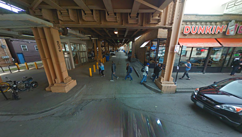 Street view of Alley Space - 3513 N. Sheffield