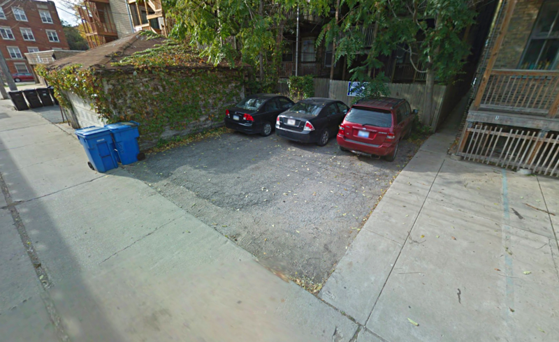 Street view of Alley Space - 3513 N. Sheffield