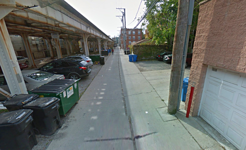 Street view of Alley Space - 3513 N. Sheffield