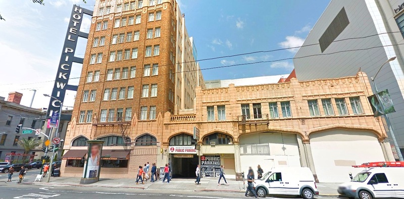 Street view of North Beach Parking - Valet