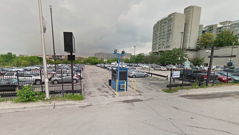 Street view of Hunter Parking