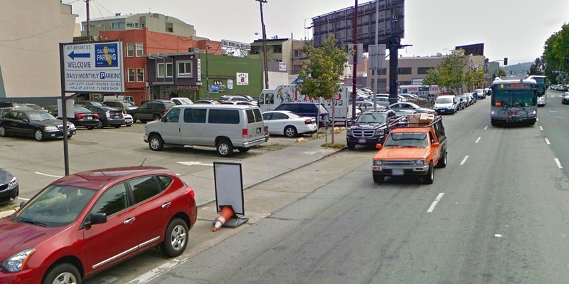 Street view of California Parking