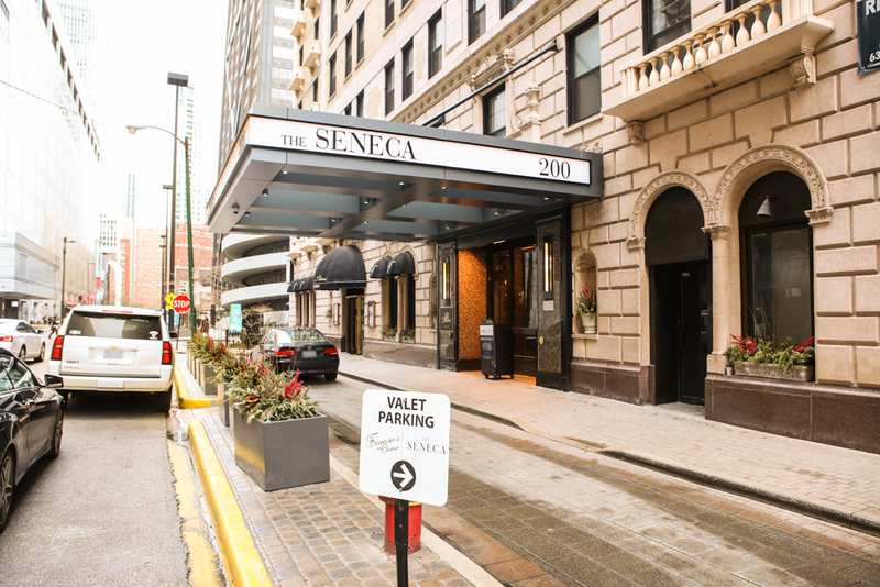 Street view of 200 E. Chestnut St. - Valet