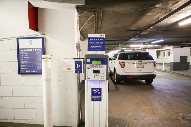 Street view of The Axis Garage