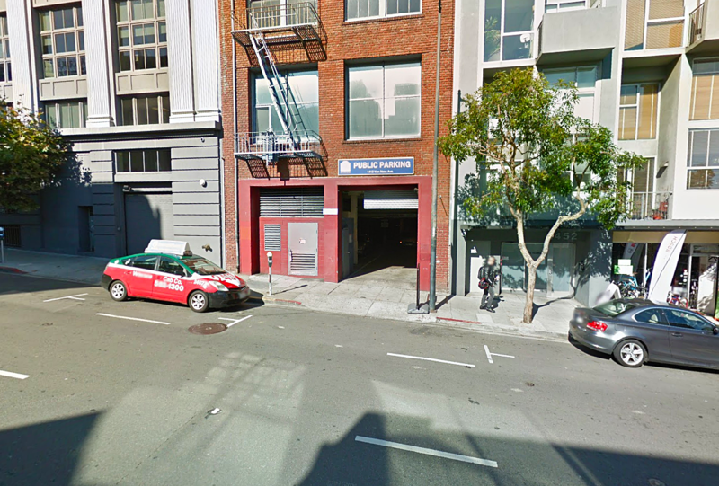 Street view of 1412 Van Ness Ave. Lot - Valet