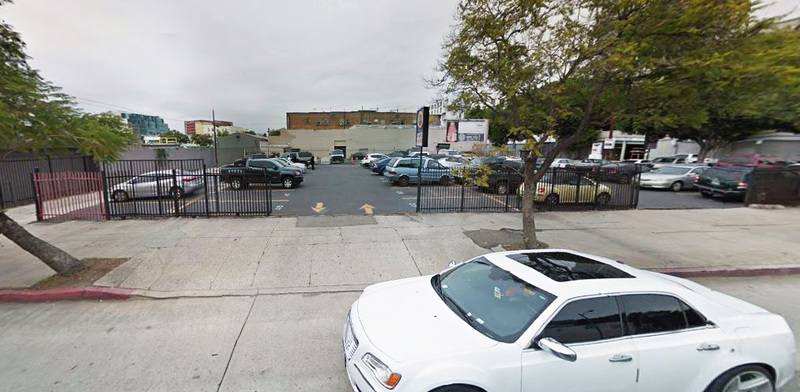 Street view of 1301 S. Broadway Lot