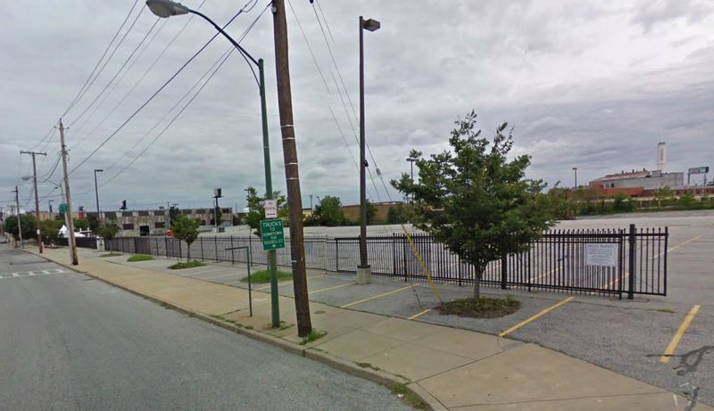 Street view of M&T Bank Stadium - Lot O