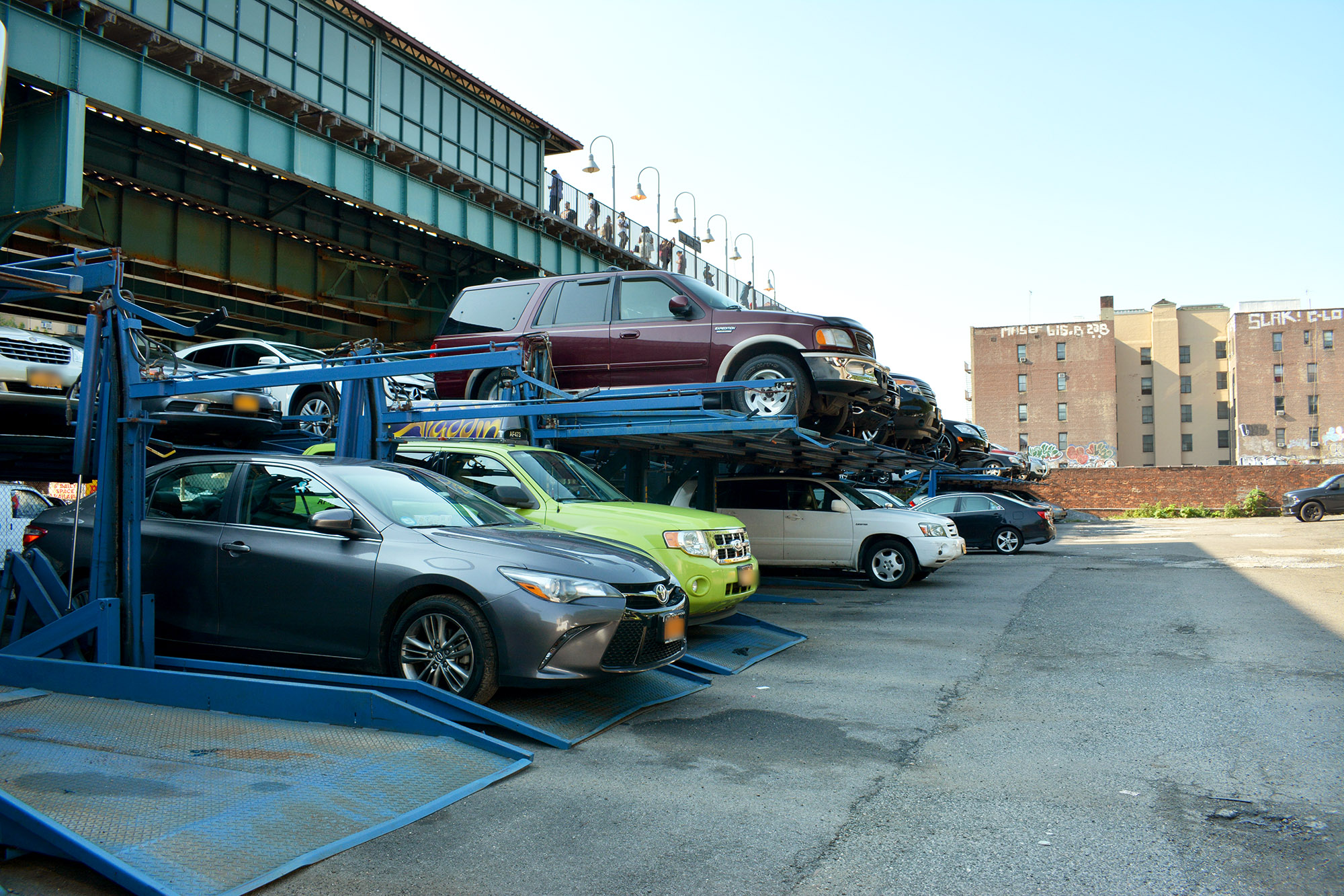 NY Yankee Parking Garage