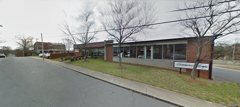 Street view of Coffey and Thompson Lot