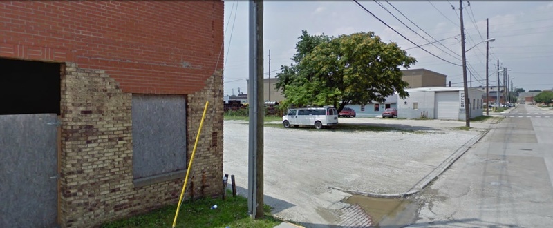 Street view of Merrill St Parking Lot