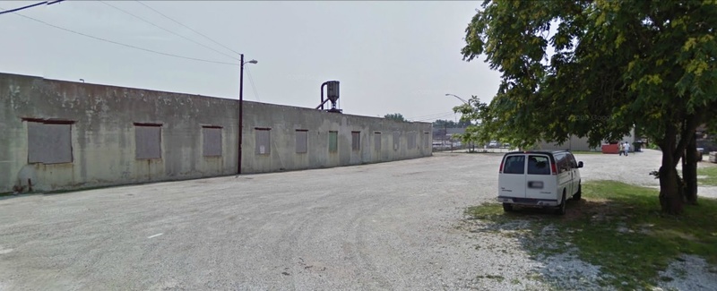 Street view of Merrill St Parking Lot
