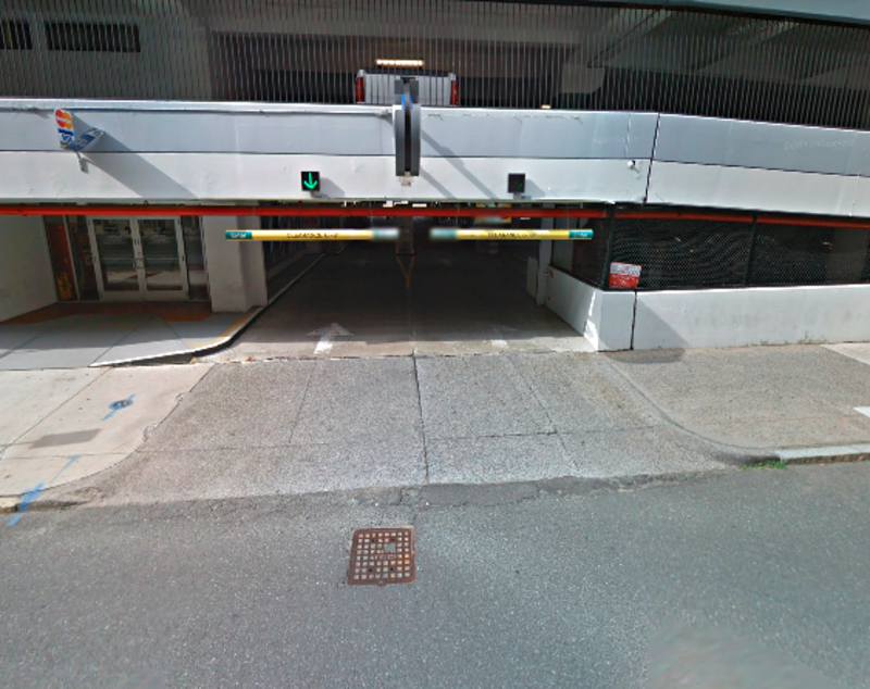 Street view of Church Street Garage