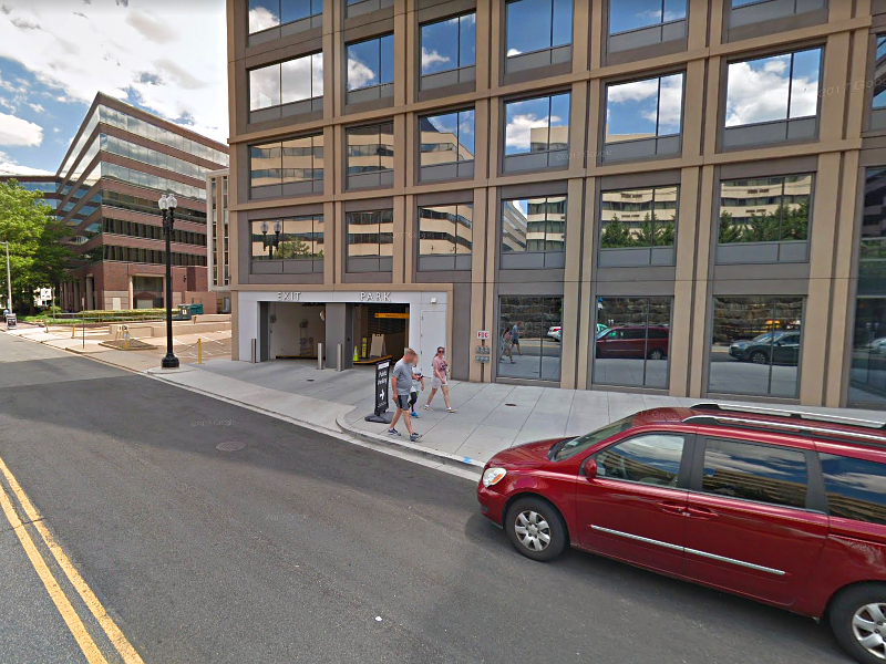 Street view of 500 D St. SW Garage