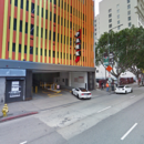530 S. Spring St. Garage entrance