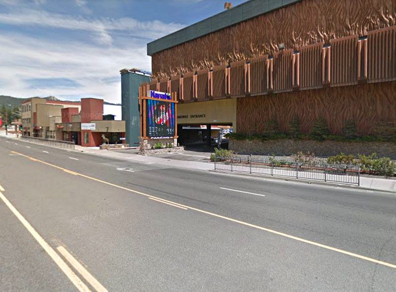 Street view of Harrah's Lake Tahoe Garage