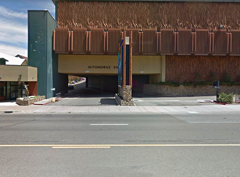 Street view of Harrah's Lake Tahoe Garage