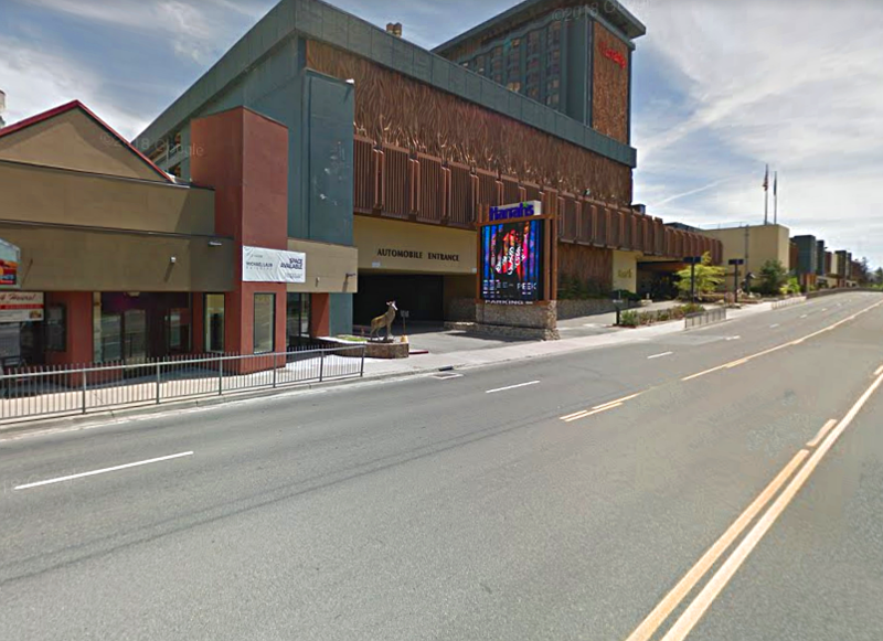 Street view of Harrah's Lake Tahoe Garage