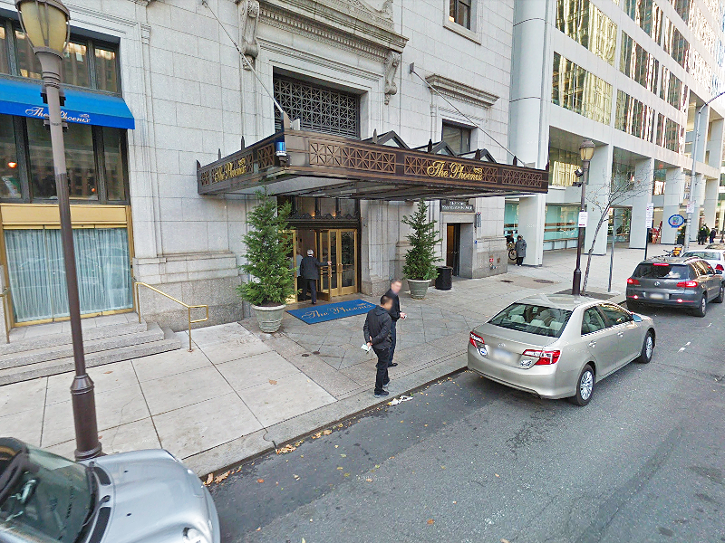 Street view of The Phoenix - Valet