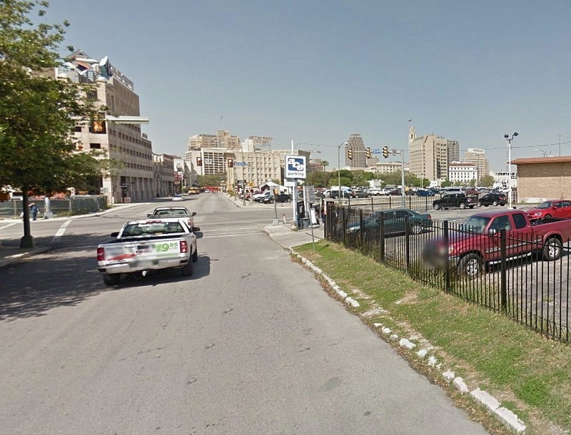 Street view of 432 E. Crockett St. Lot