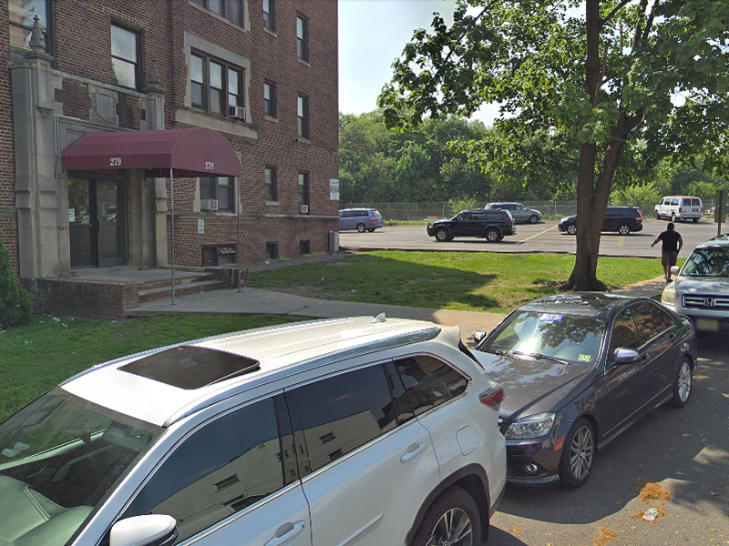 Street view of 279 4th Ave. Lot