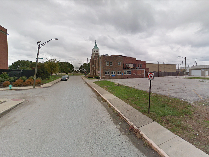 Street view of Mayer Chapel Lot