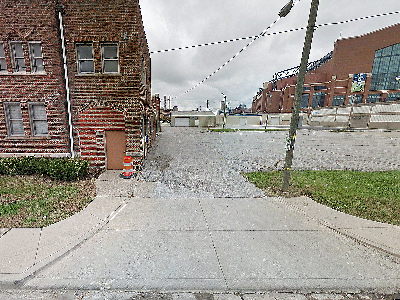 Street view of Mayer Chapel Lot