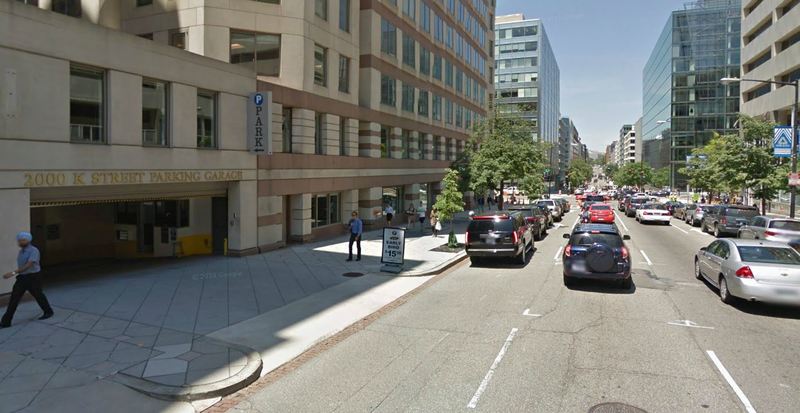 Street view of 2000 K St NW