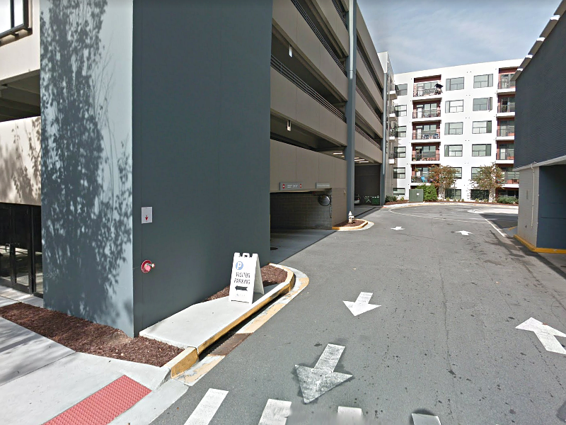 Street view of 315 W. Ponce de Leon Ave. Garage