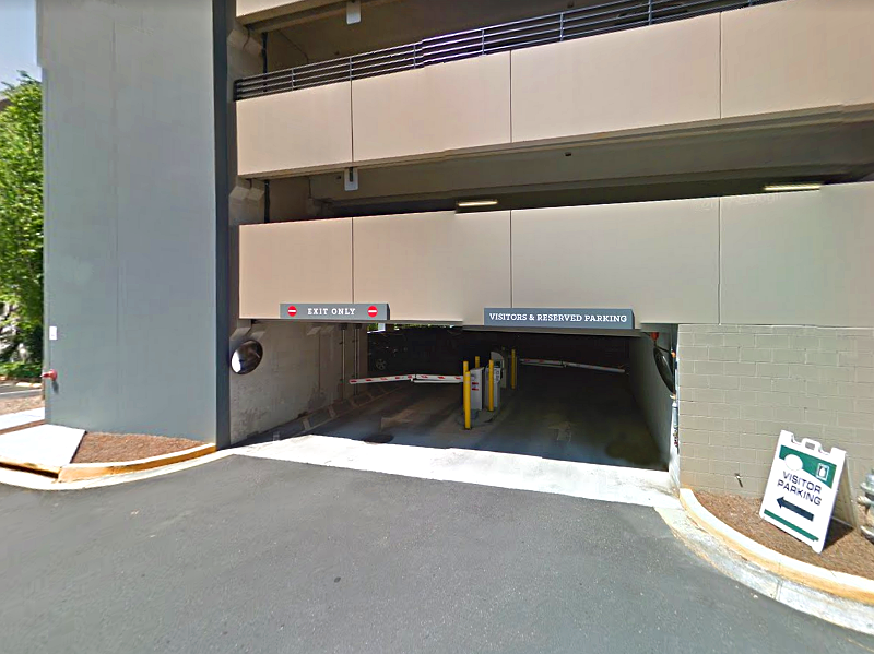 Street view of 315 W. Ponce de Leon Ave. Garage