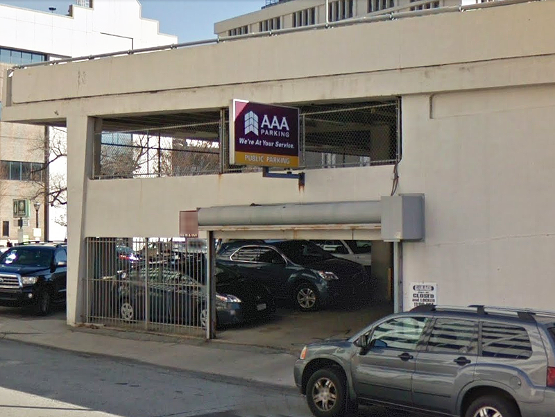 Street view of 46 Wall St. Garage