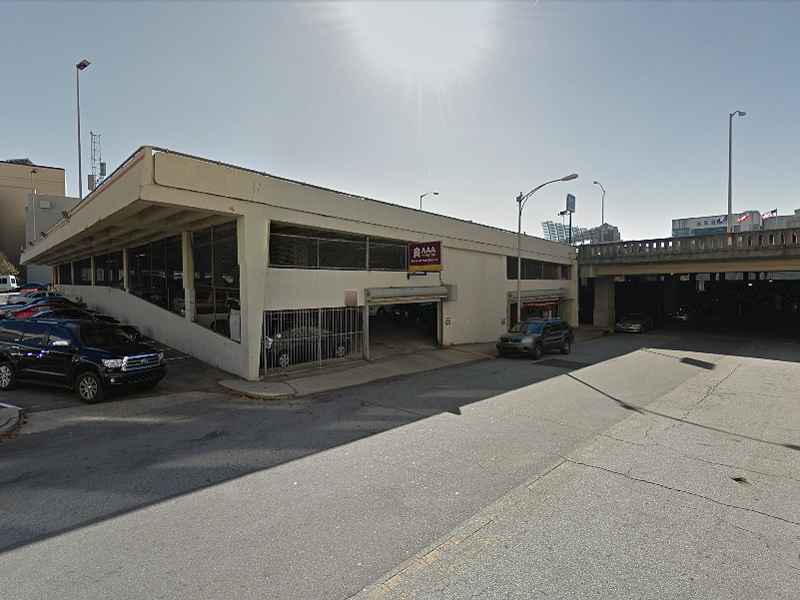 Street view of 46 Wall St. Garage