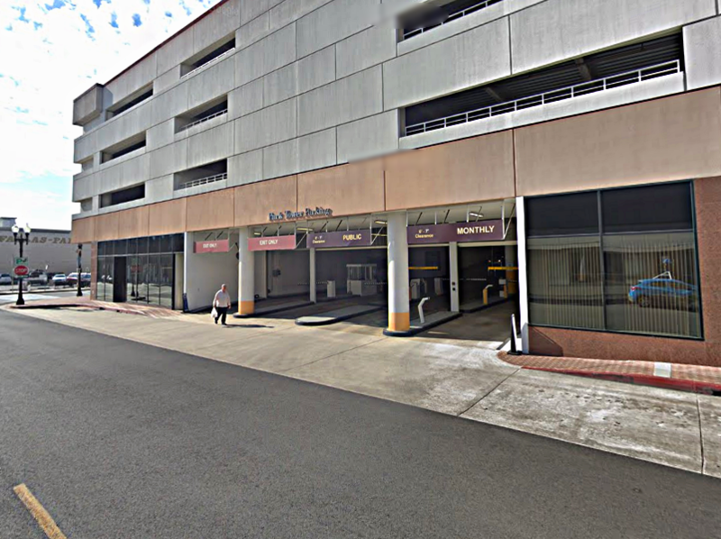 Street view of Park Tower Garage