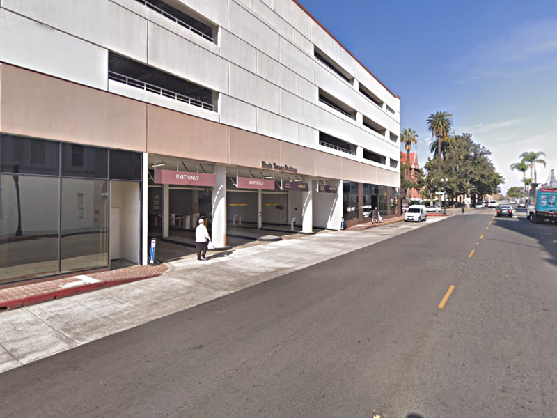 Street view of Park Tower Garage