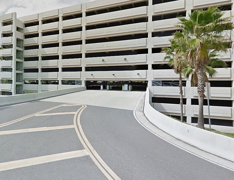Street view of City Commons Garage