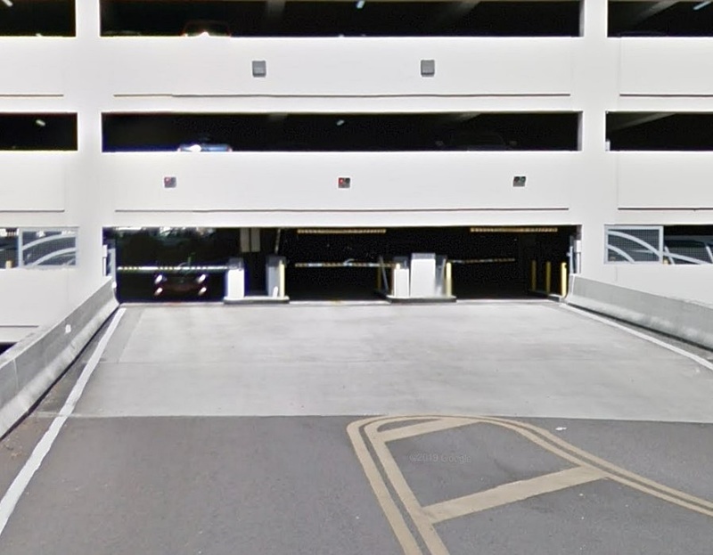 Street view of City Commons Garage