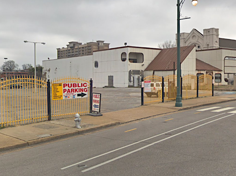 Street view of South 4th Street Lot