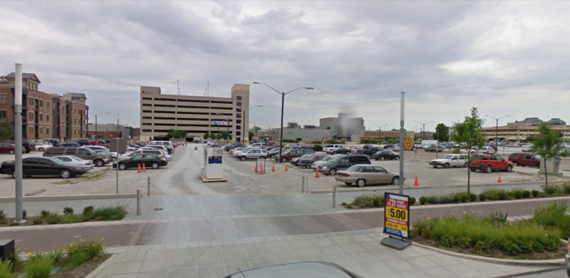 Street view of City Market Parking