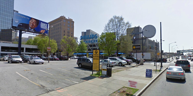 Street view of 123 Marietta St. Lot