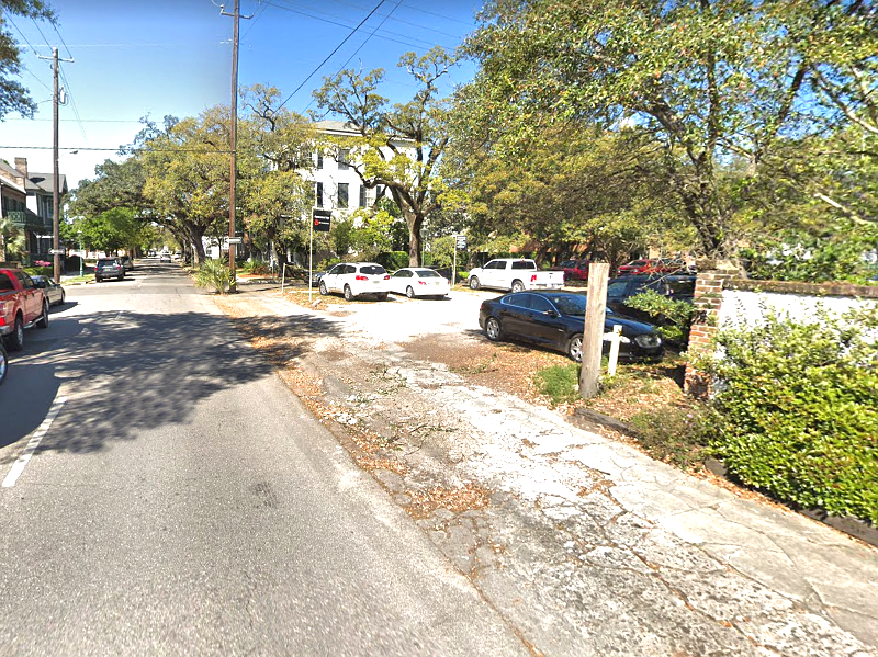 Street view of 210 Saint Anthony St. Lot