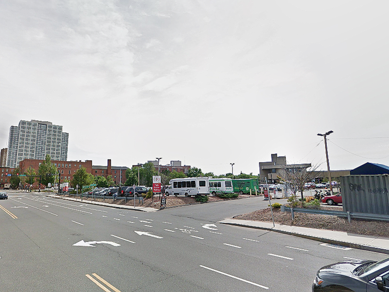 Street view of Coliseum Lot