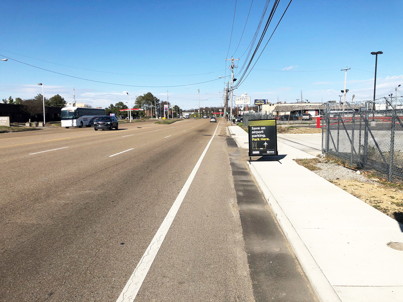 Street view of 2870 Airways Blvd. Airport Lot - P2714