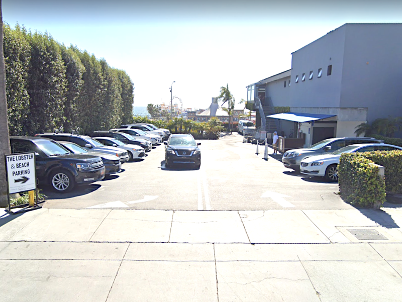 Street view of The Lobster Lot - Valet