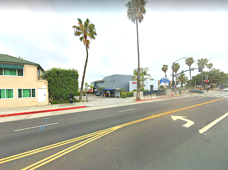 Street view of The Lobster Lot - Valet