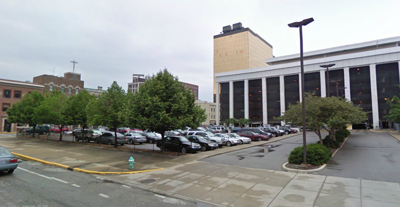 Street view of Denison Parking