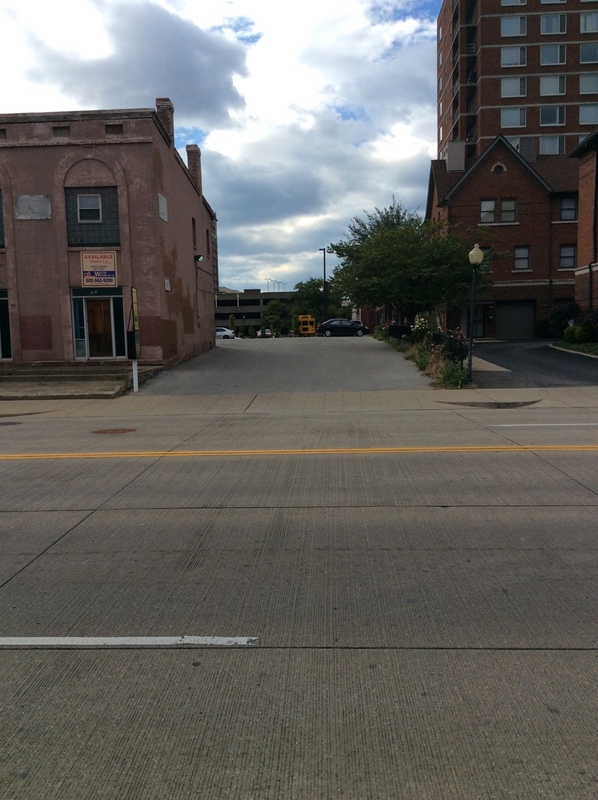 Street view of St. Francis Lot
