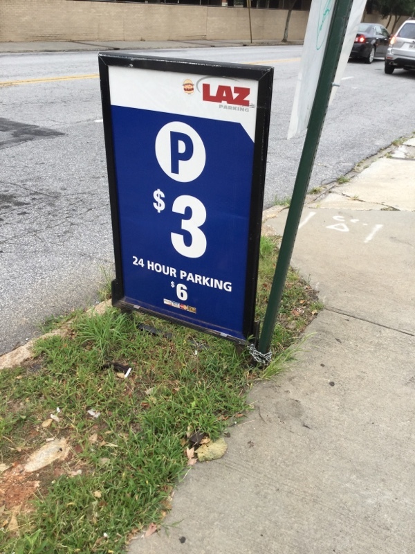 Street view of Ralph McGill Blvd NE Lot