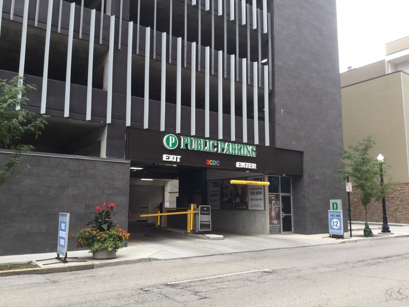 Street view of 7th & Sycamore Garage