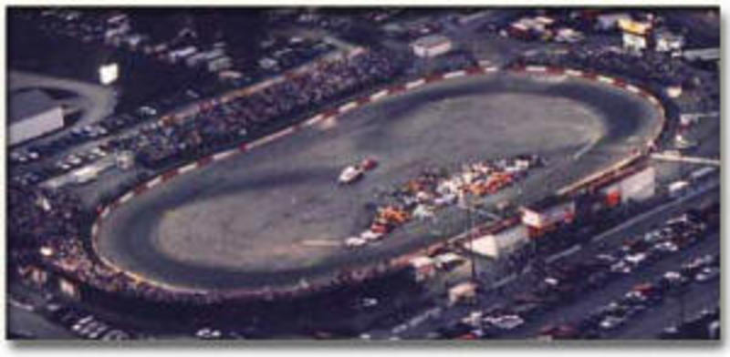 Street view of 2012 Indianapolis Super Bowl Parking at the Speedrome w/ shuttle