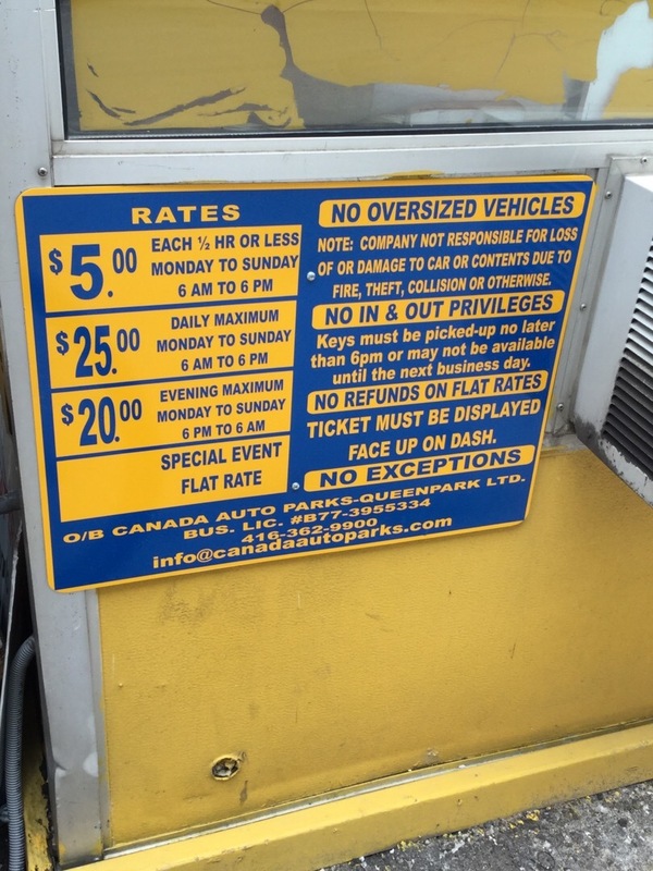 Street view of Queens Quay W Lot