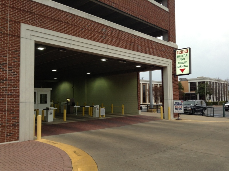 Street view of CARTA South Garage